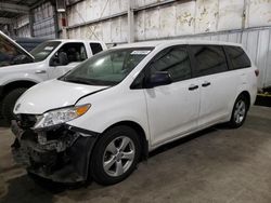 Toyota Sienna salvage cars for sale: 2017 Toyota Sienna