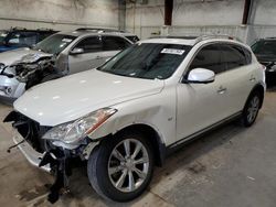 Salvage cars for sale from Copart Milwaukee, WI: 2017 Infiniti QX50
