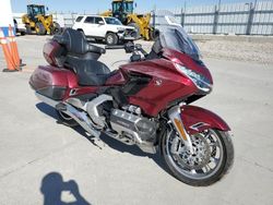 Salvage motorcycles for sale at Farr West, UT auction: 2018 Honda GL1800