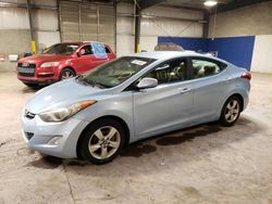 Salvage cars for sale at Chalfont, PA auction: 2012 Hyundai Elantra GLS