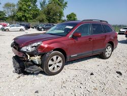 Salvage cars for sale at Cicero, IN auction: 2011 Subaru Outback 2.5I Premium