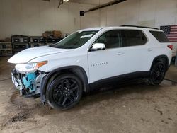 Salvage cars for sale from Copart Portland, MI: 2019 Chevrolet Traverse LT