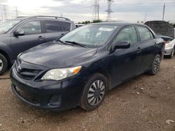 Salvage cars for sale from Copart Dyer, IN: 2011 Toyota Corolla Base