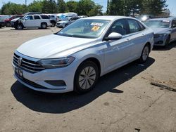 Salvage cars for sale at Denver, CO auction: 2019 Volkswagen Jetta S