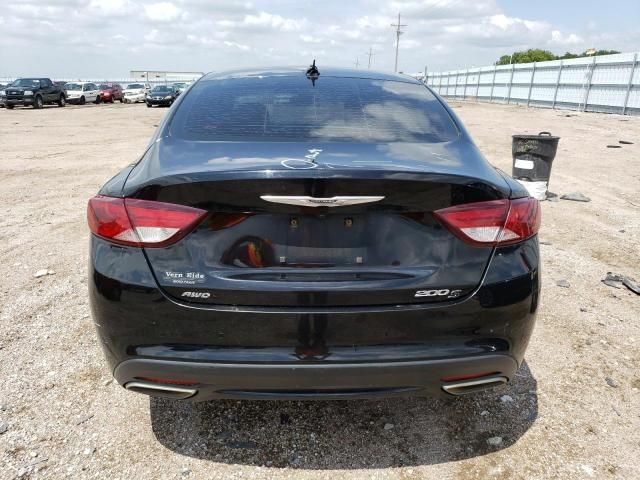 2016 Chrysler 200 S