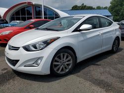 Salvage cars for sale from Copart Assonet, MA: 2015 Hyundai Elantra SE