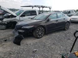 Salvage cars for sale at Madisonville, TN auction: 2016 Acura TLX Tech