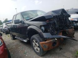 Salvage cars for sale at Woodhaven, MI auction: 2010 Ford F150 Super Cab