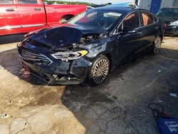 Salvage cars for sale at Memphis, TN auction: 2017 Ford Fusion SE