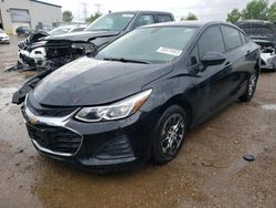 Salvage cars for sale at Elgin, IL auction: 2019 Chevrolet Cruze