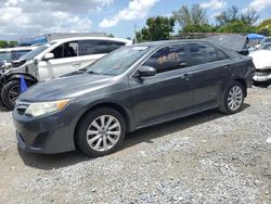Salvage cars for sale from Copart Opa Locka, FL: 2013 Toyota Camry L