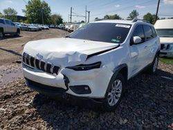 Salvage cars for sale from Copart Pennsburg, PA: 2019 Jeep Cherokee Latitude