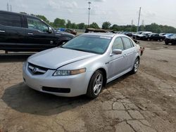 Salvage cars for sale at Woodhaven, MI auction: 2004 Acura TL