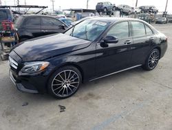 Salvage cars for sale from Copart Los Angeles, CA: 2021 Mercedes-Benz C 300 4matic