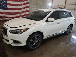 Salvage Cars with No Bids Yet For Sale at auction: 2017 Infiniti QX60