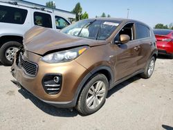 KIA Vehiculos salvage en venta: 2017 KIA Sportage LX