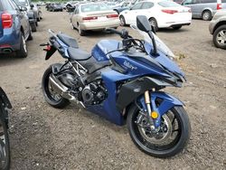 Salvage motorcycles for sale at New Britain, CT auction: 2022 Suzuki GSX1000 GT