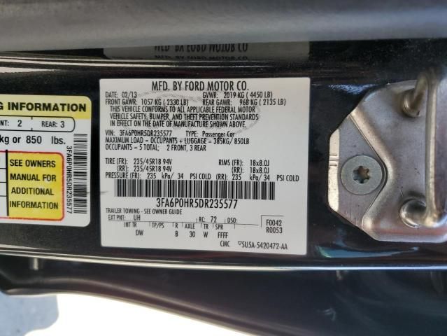 2013 Ford Fusion SE