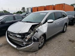 Salvage cars for sale at Bridgeton, MO auction: 2015 Honda Odyssey EX