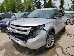Salvage cars for sale from Copart Bridgeton, MO: 2015 Ford Explorer XLT
