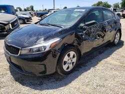 Salvage cars for sale from Copart Los Angeles, CA: 2017 KIA Forte LX