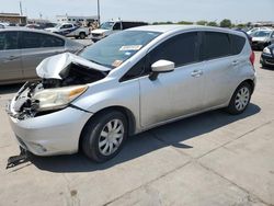 Salvage cars for sale from Copart Grand Prairie, TX: 2015 Nissan Versa Note S