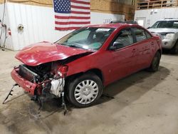 Salvage cars for sale from Copart Anchorage, AK: 2007 Pontiac G6 Value Leader