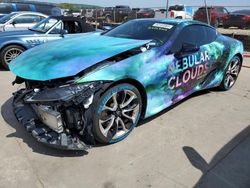 Lexus LC 500 salvage cars for sale: 2020 Lexus LC 500