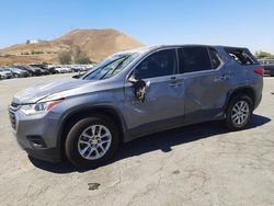 Salvage cars for sale at Colton, CA auction: 2018 Chevrolet Traverse LS