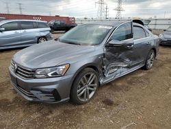 Salvage cars for sale at Dyer, IN auction: 2017 Volkswagen Passat R-Line
