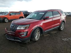 Vehiculos salvage en venta de Copart Brighton, CO: 2017 Ford Explorer Limited