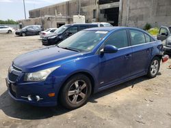 Salvage cars for sale at Fredericksburg, VA auction: 2012 Chevrolet Cruze LT