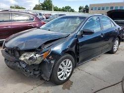 Toyota Camry salvage cars for sale: 2014 Toyota Camry L