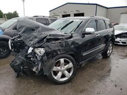 Salvage cars for sale at Kansas City, KS auction: 2013 Jeep Grand Cherokee Overland