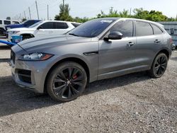 Salvage cars for sale from Copart Greer, SC: 2017 Jaguar F-PACE Premium