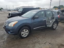 Salvage cars for sale at Chicago Heights, IL auction: 2013 Nissan Rogue S