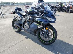Salvage motorcycles for sale at Brookhaven, NY auction: 2023 Kawasaki ZX636 K