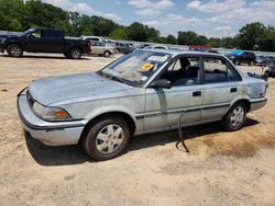 Salvage cars for sale at Theodore, AL auction: 1992 Toyota Corolla DLX