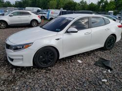 Salvage cars for sale from Copart Chalfont, PA: 2016 KIA Optima LX