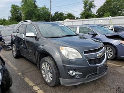 Chevrolet salvage cars for sale: 2010 Chevrolet Equinox LTZ