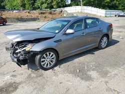 Salvage cars for sale at Marlboro, NY auction: 2015 KIA Optima EX