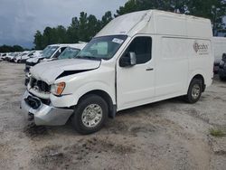 Nissan salvage cars for sale: 2015 Nissan NV 2500