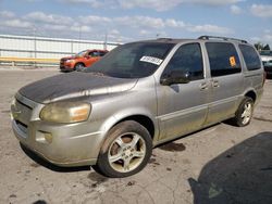 Flood-damaged cars for sale at auction: 2006 Chevrolet Uplander LT