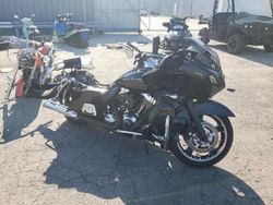 Salvage motorcycles for sale at Dyer, IN auction: 2012 Harley-Davidson Fltrx Road Glide Custom