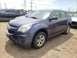 Salvage cars for sale from Copart Dyer, IN: 2013 Chevrolet Equinox LS