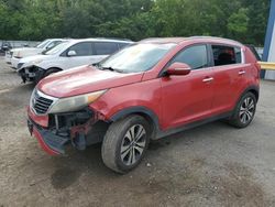 KIA Sportage salvage cars for sale: 2012 KIA Sportage EX