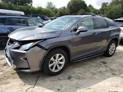 Salvage cars for sale at Seaford, DE auction: 2017 Lexus RX 350 Base