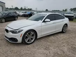 BMW 4 Series salvage cars for sale: 2018 BMW 430I Gran Coupe