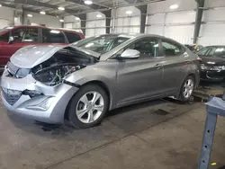 Salvage cars for sale at Ham Lake, MN auction: 2016 Hyundai Elantra SE