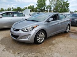 Salvage cars for sale at Bridgeton, MO auction: 2015 Hyundai Elantra SE